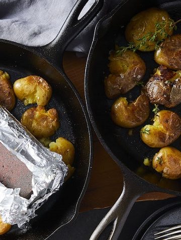 Batata Frita Amassada