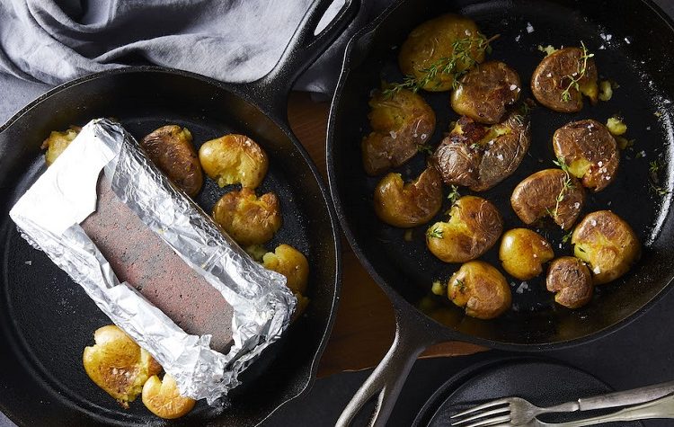 Batata Frita Amassada