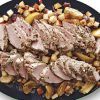 Lombinho de Porco com Ervas e Batatas Assadas