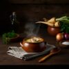 Caldo Cremoso de Mandioquinha com Frango