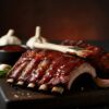 Costelinha Assada ao Barbecue no Forno