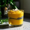 Mousse de Manga com Chia e Coco
