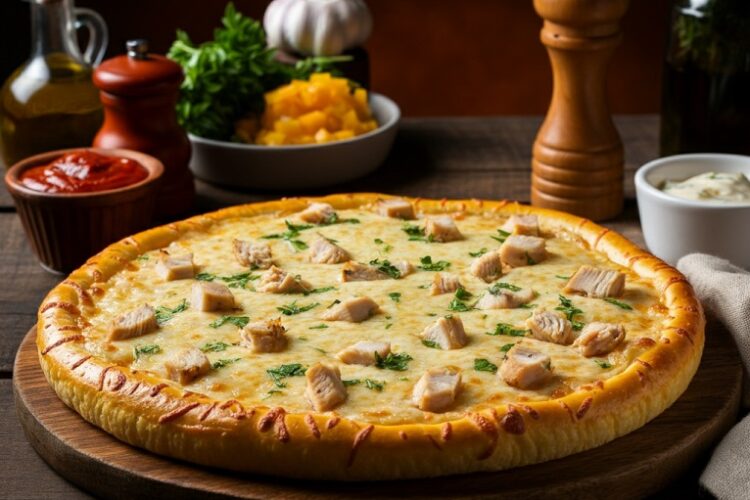 Pizza de Frango com Catupiry